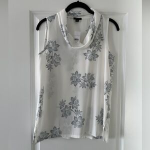 NWT Ann Taylor Cowl Neck Blouse Tank XS